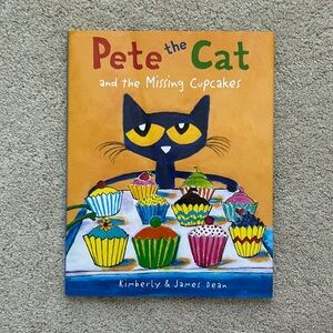 Pete the Cat and the Missing Cupcakes Hardcover Book